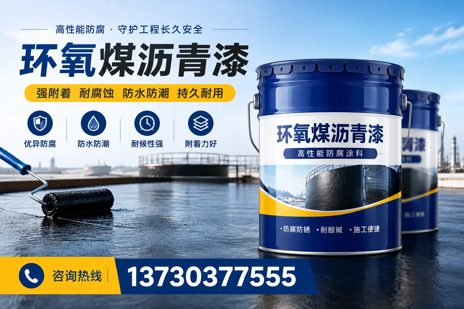 如何判断环氧煤沥青漆的质量?烟台消费者指南